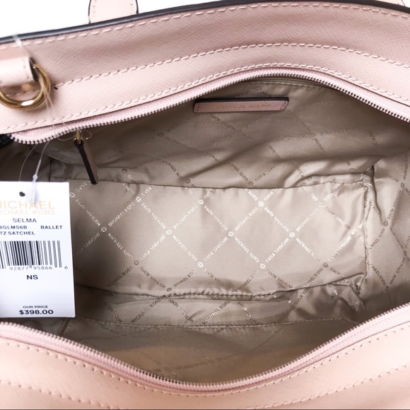 🌸 Michael Kors Selma Med Satchel And Wrislet NWT - Picture 7 of 8
